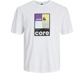 JACK&JONES 12256682 JCOJJ COLORFUL TEE SS CREW NECK Hombre Camiseta Top Polo TS 29106