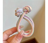 2024 new high ponytail rubber band women's hair tie headband with high elasticity and durable headband, high-end feeling headban