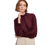 Motivos-Blusa de Rayas devoré
