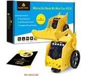 Keyestudio Micro:Bit V2 Robot Car Kit for MicroBit  Smart Robot Car STEM Programmable Electronic Study Kit Kids Educational Toys