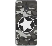 Tumundosmartphone Funda Gel Tpu para Alcatel 1C 2019 diseño Camuflaje 02 Dibujos