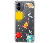 Funda Silicona Antigolpes para Xiaomi Redmi A1 diseño Espacio Dibujos