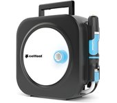 Portamangueras Ergonómico Cellfast - Manguera de 10m - Boquilla Regulable - Conector Rápido - Soporte para Aspersores
