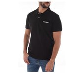 Cavalli Class Polo de manga corta color Negro Elegante