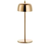 Lámpara de Mesa LED de Cobre recargable y regulable Azafrán CIRCE