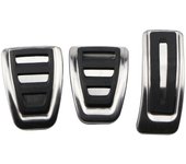 LHD Car Pedals for Audi A4 B8 S4 RS4 Q3 A5 S5 RS5 8T Q5 8R SQ5 A6 C7 A7 S7 S6 4G A8 S8 A8L 4H Fuel Brake Footrest Pedal Cover