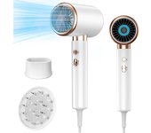 Bizcasa-Secador de Pelo Iónico, 2400W, con Botón Frío/Calor
