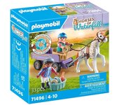 Playmobil Horses of Waterfall Carruaje con Poni 71496 Juguetes