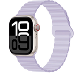 Magnetic Strap For Apple Watch Band 40mm 45mm 46mm 44 mm 41mm 49mm 42 38 Silicone Bracelet iWatch series 8 SE 6 7 8 9 10 Ultra 2