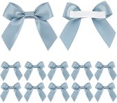 10/30/50Pcs Handmade Bow With Adhesive Back for Christmas Gift Box Flower Decoration Handmade DIY Clothing Accessories