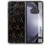 Funda Silicona Antigolpes para Samsung Galaxy Z Fold 5 5G diseño Perros 10 Dibujos