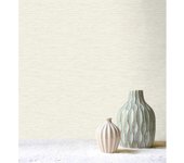 Muestra DIN A4 de Papel pintado vinílico lavable imitando al textil con inserciones metalizadas en relieve - Evolet Fabric 682377 de GAULAN