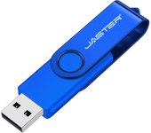 JASTER USB Flash Drive Mini plastic pendrive With keychain USB 2.0 Rotatable Memory stick 4GB 8GB 16GB 32GB 64GB 128GB Pen Driv