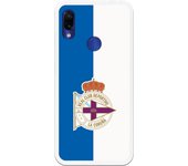 Funda original compatible con Xiaomi Redmi Note 7 - RC Deportivo Escudo blanquiazul
