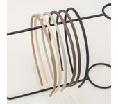 4/5/6pcs Fashion Matte Headband For Women Girls Thin Headband Female Plastic Teeth Hairbands Simple Hair Accessories Mix Styles