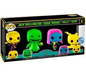 Funko Pop Disney Pesadilla Antes De Navidad Pack De 4-Figura de Vinilo Coleccionable - Idea de Regalo- Mercancia Oficial - Juguetes para Niños y Adultos - Movies Fans - Muñeco para Coleccionistas y Exposición