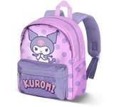 Mochila Joy Kuromi 27x22x9cm.