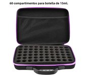 30/60 Bottles Essential Oil Case 10ML 15ML Perfume Oil Essential Oil Box Travel Portable Carrying Holder Nail Polish Storage Bag