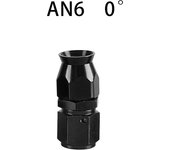 AN4/6/8/10/12 Straight 0°/45°/90°/180°  Degree Reusable Hose End Fitting Adapter For Swivel PTFE Oil Fuel Line Hose End Fitting