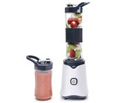 Suinga 'Personal Blender' Batidora Personal Mix & Go, Potencia 350w con 2 Botes 300/600ml, Color Blanco