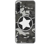 Tumundosmartphone Funda Gel Tpu para Xiaomi Mi A3 diseño Camuflaje 02 Dibujos