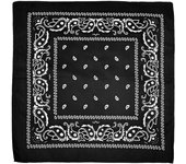 Outdoor Cycling 53cm Cotton Square Scarf Women Men Paisley Print HipHop Bandanas Scarves Headband Handkerchief Hair Mask