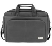 NATEC - Gazelle 39,6 cm (15.6") Maletín Gris NTO-0812