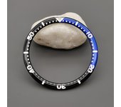 38mm*31.5mm Flat Resin Aluminium Watch Bezel Insert Fits SKX007 SKX009 SRPD Watch Case NH36 NH35 Movement Men Watch Parts