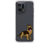 Funda Silicona Antigolpes para Oppo Find X5 5G diseño Perros 03 Dibujos