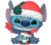 Funko-POP! VINYL (EXC) Lilo & Stitch - Stitch unwrapping gift