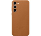 Cubierta de cuero para Galaxy S23 Plus