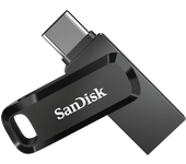 SanDisk Ultra Dual Drive Go unidad flash USB 256 GB USB Type-A / USB Type-C 3.2 Gen 1 (3.1 Gen 1) Negro