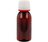 Botella  PET Ambar con Gotero y precinto | Pack mayor de 50 unidades | Ideal para aceites esenciales, serums y tónicos faciales.