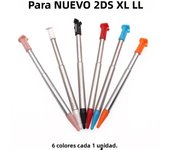 1Set Plastic&Metal Touch Screen Stylus Pen Game Console Pen for NDSL NDSi NDS WIIU 2DS 3DS XL LL New 3DSXL LL New 2DSXL