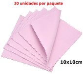 60mm 80mm 100mm Jewelry Polishing Cloth Double-Sided Cleaning Cloth for Gold Silver Jewelry Tools 10-30Pcs