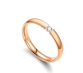 Fashion Cubic Zirconia Stone Lose Weight Stackable Rings Woman Stone Rings Men Girls Couple Finger Rings Valentine's Day Gift