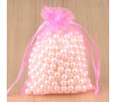 50pcs 24 Colors Jewelry Packaging Bag 5*7 7*9 9*12 10*15cm Organza Bags Gift Storage Wedding Drawstring Pouches Wholesales