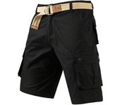 Cargo Knee Shorts Men Sports Casual Bermuda Shorts Plus Size Cotton Half Pants Golf Straight Running Gym Shorts Pants