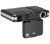 2 en 1 Coche Dashboard Cámara Coche anti-Radar velocdad Inglés Ruso Voz Alarma radar detector X K CT la