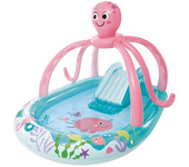 Piscina hinchable Centro de Juegos Pulpo. (Capacidad 229litros) (+2 años) 2,34x1,83x1,50 cm (Intex 56138NP)