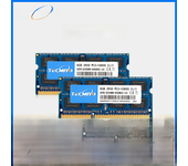 TECMIYO 2X8GB DDR3 1600MHz SODIMM Laptop Memory RAM DDR3 8GB 1600MHz  SODIMM 1.5V PC3-12800S  Non-ECC - Blue