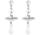 Planet Pendientes Colgantes Zirconia Joyas
