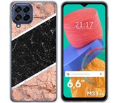 Funda Silicona para Samsung Galaxy M33 5G diseño Mármol 07 Dibujos