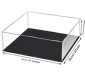 Clear Acrylic Display Case Dustproof Toy Car Trucks Vans Model Box Collection Storage Countertop Show Box
