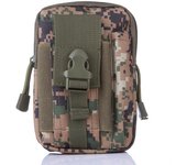 Bolsa de pierna táctica, estilo militar, con camuflaje, para montar en motocicleta, portátil, multifunción, para leggings, bolsa deportiva para colgar en la cintura