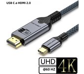 Type-C to HDMI2.1 Cable USB-C to HDMI 8K@60Hz 4K60HZ Adapter Thunderbolt 3 4 to HDTV Converter Cable For iPhone15 MacBook Laptop