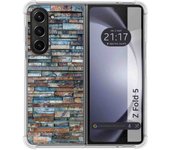 Funda Silicona para Samsung Galaxy Z Fold 5 5G diseño Ladrillo 05 Dibujos