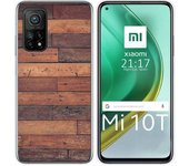 Tumundosmartphone Funda Gel Tpu para Xiaomi Mi 10T / 10T Pro diseño Madera 03 Dibujos