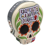 Juego Esqueleto Calavera Diablito. Quien primero se quede sin cartas, gana. (Falomir 33743)