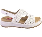 FLUCHOS F2007 Sandalias de mujer blanco PIEL 525